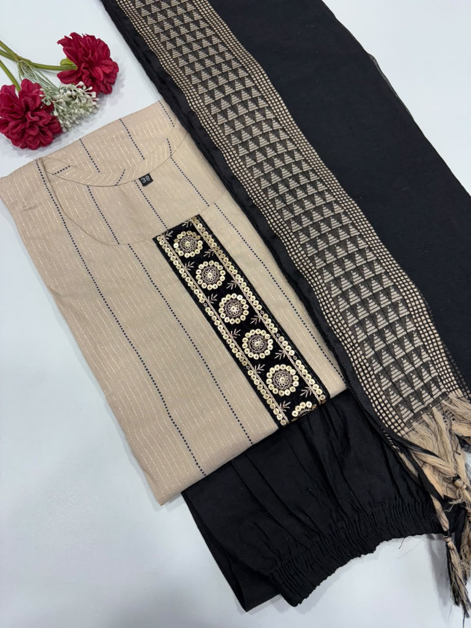 SS9573 Handloom Cotton Salwar Set