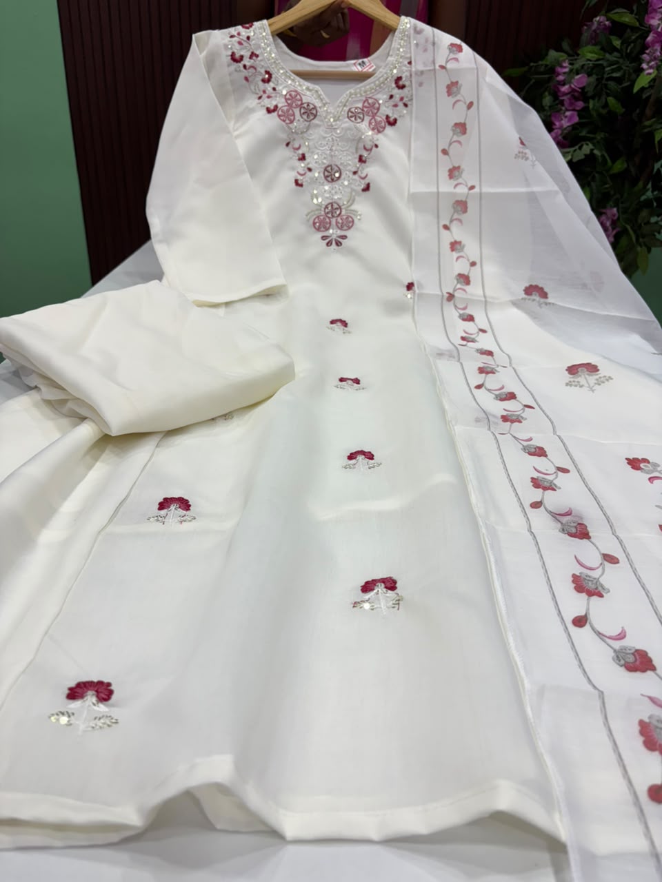 SS9586 Roman Silk A line Anarkali Suit