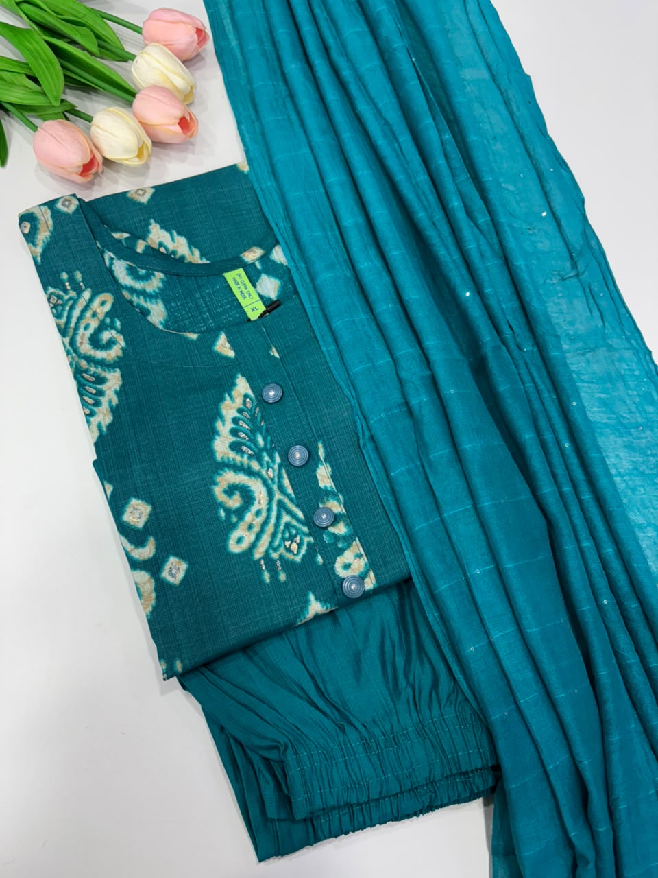 SS9702 Vatican Silk Salwar Set