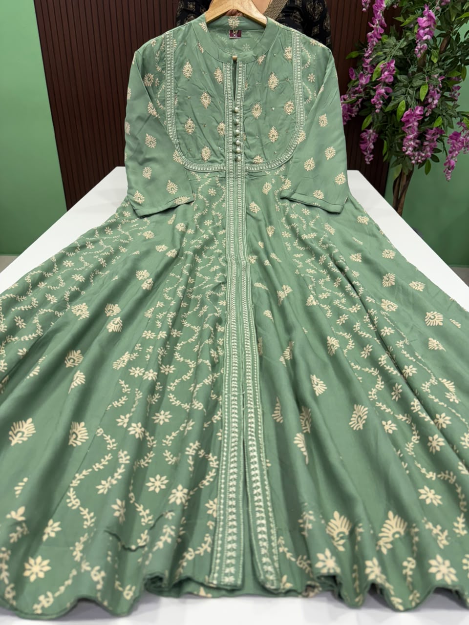 SS9728 Full Length Rayon Anarkali