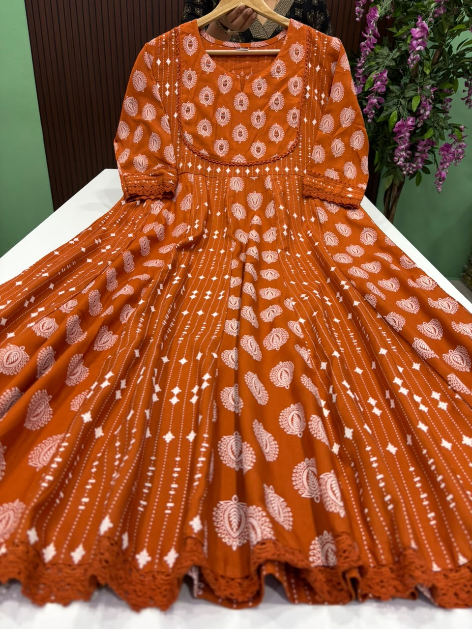 SS9731 Full Length Flared Anarkali