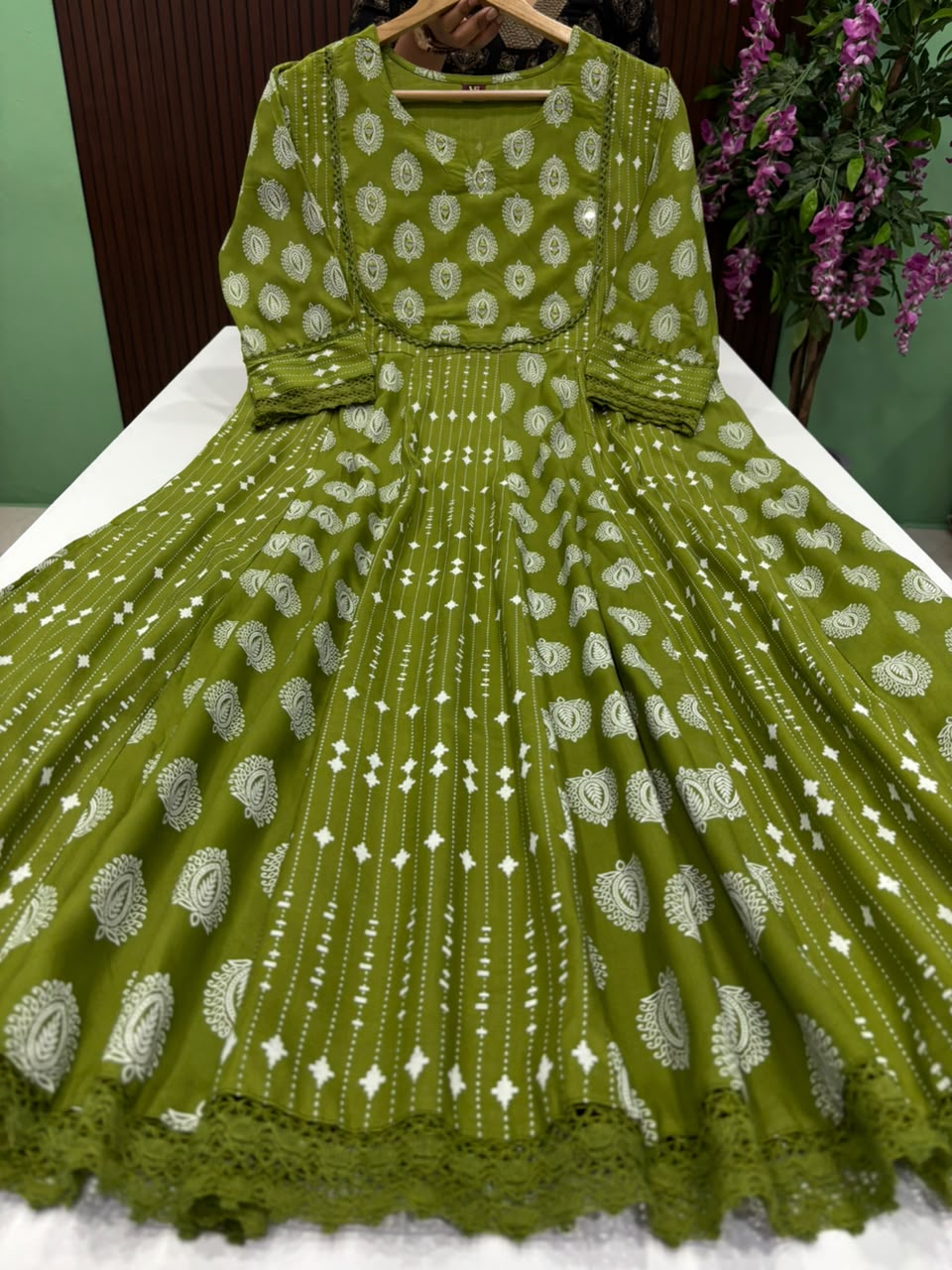 SS9730 Full Length Flared Anarkali