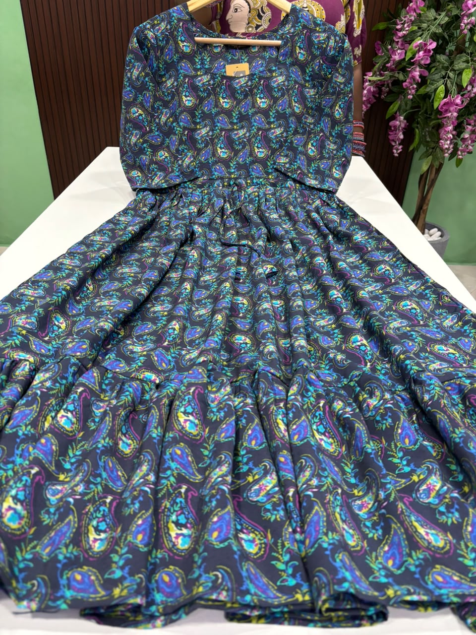 SS9802 Elegant Rayon Maxi