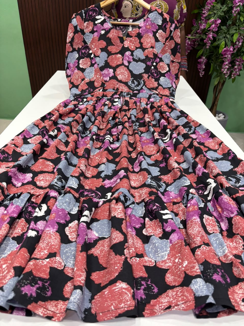 SS9801 Elegant Rayon Maxi