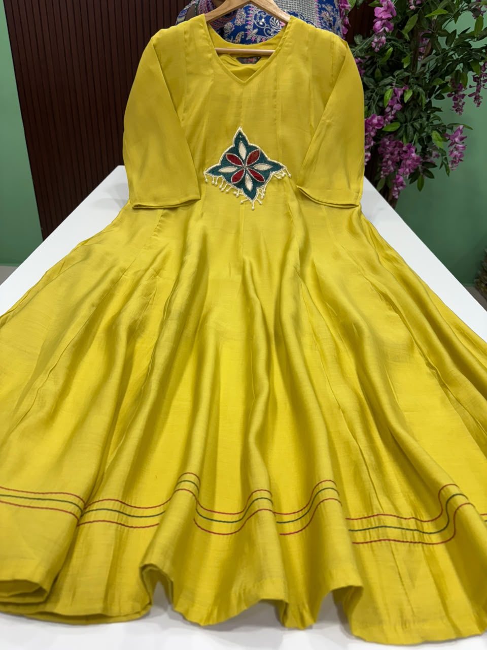 SS9817 Elegant Mul Chanderi Anarkali