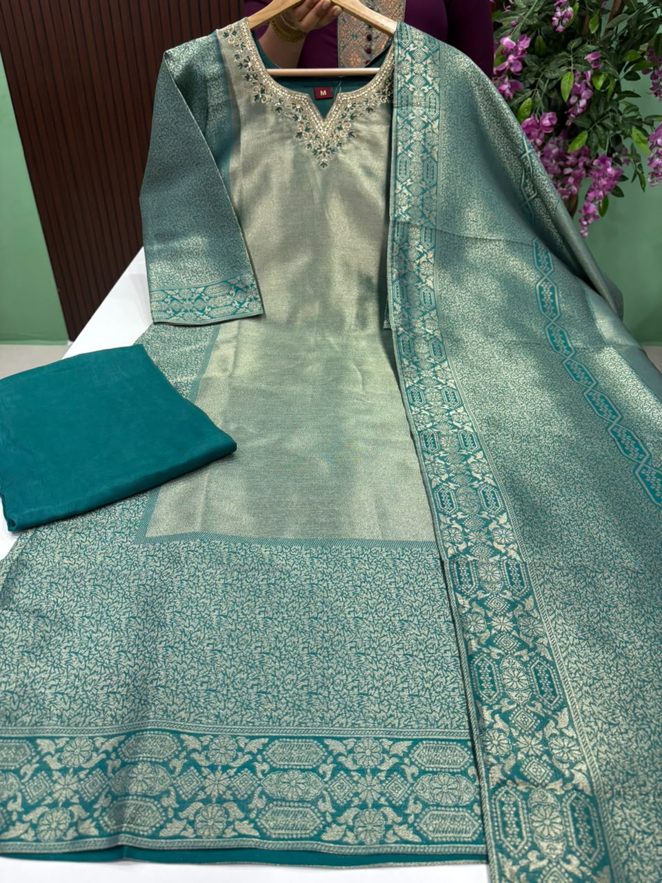 SS9821 Premium Banarasi Ethnic Salwar Suit
