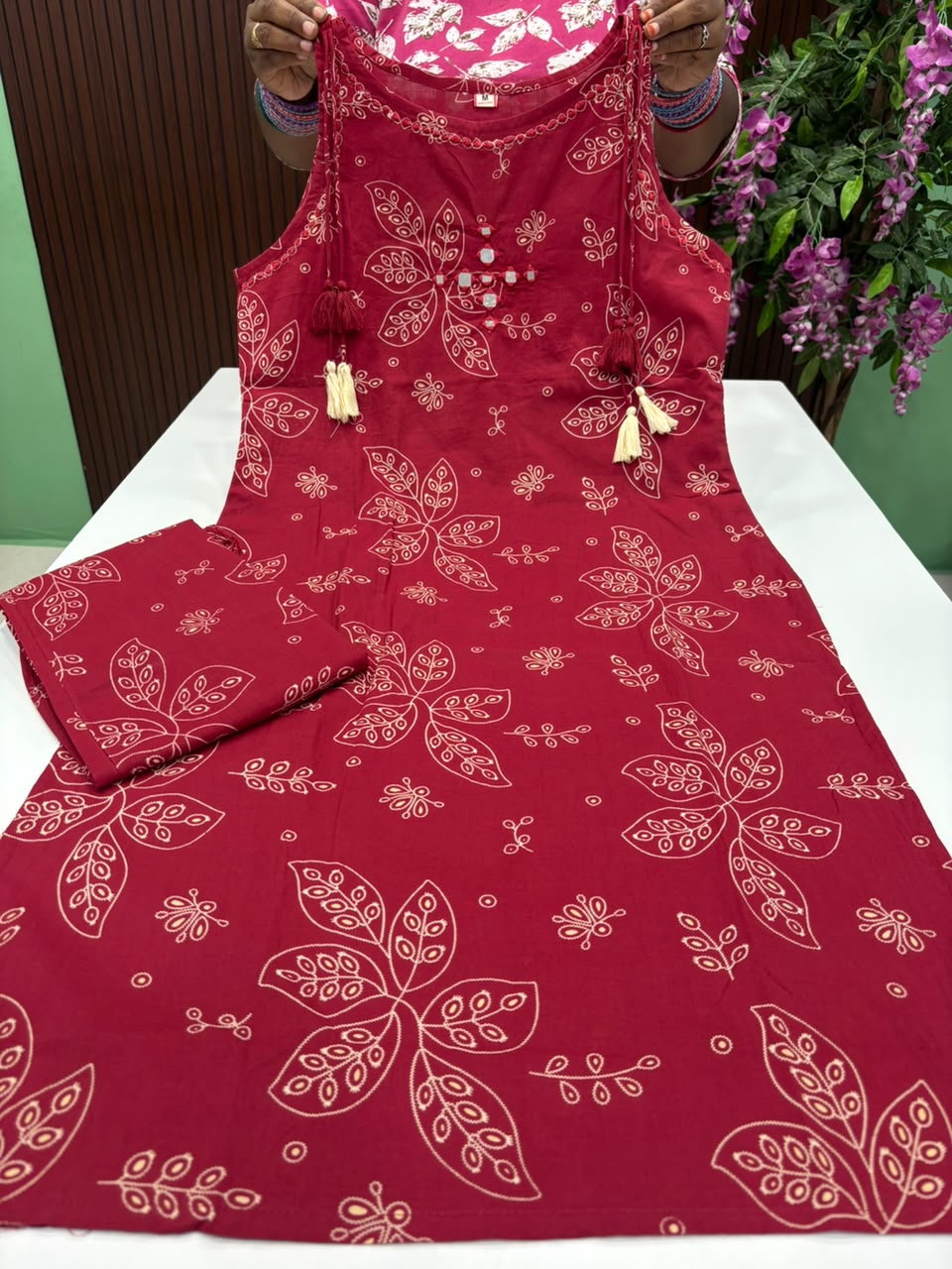 SS9836 Trendy Cotton Co-ord Set