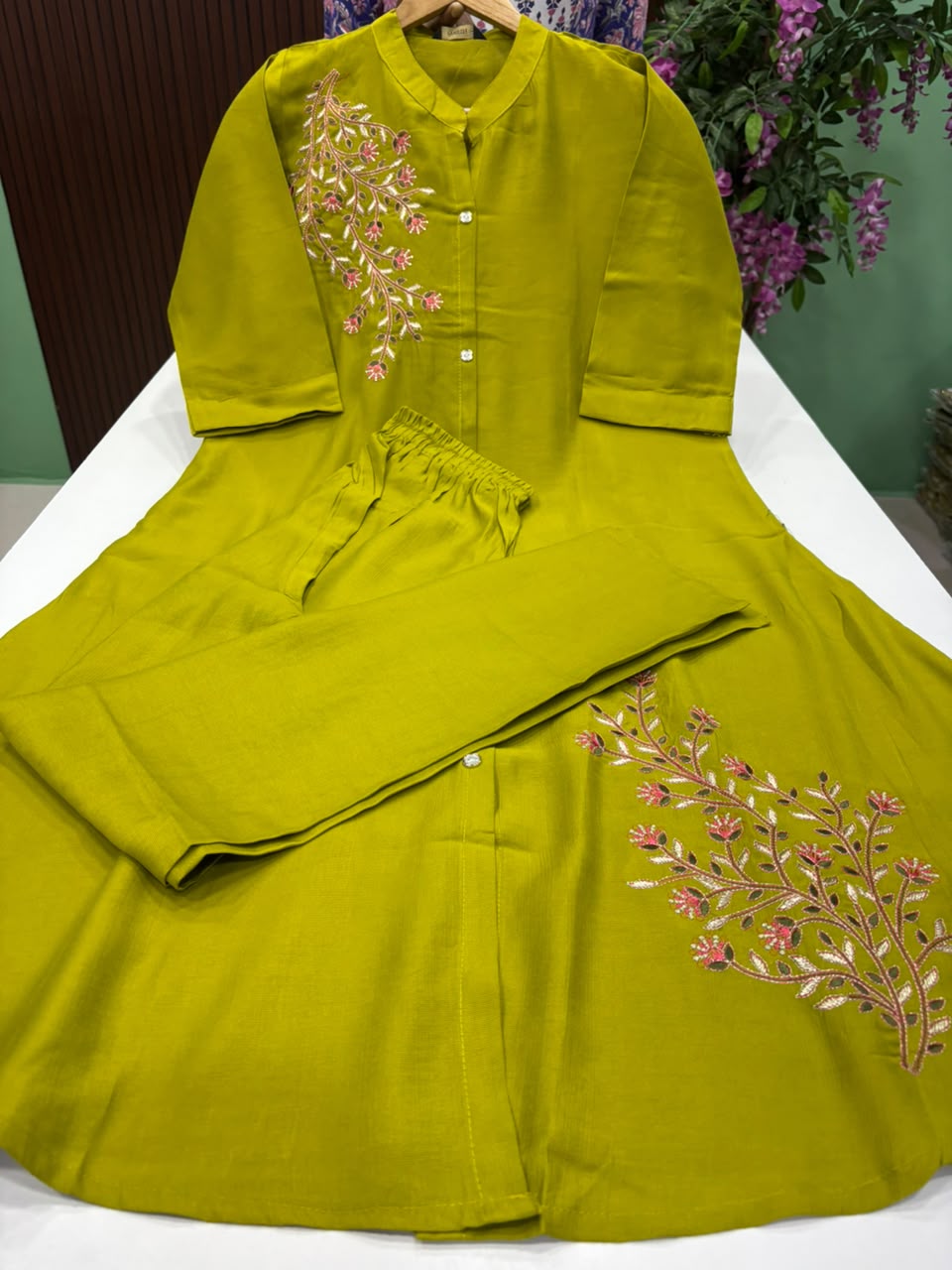 SS9930 Vatican Silk Co-ord Set