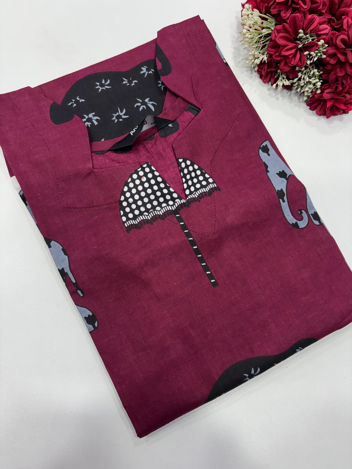 SS9951 Elegant Office Wear Mul Cotton Kurti