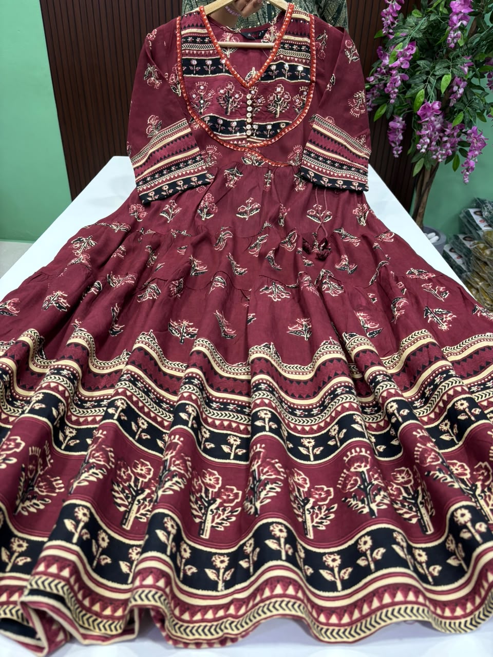 SS10080 Elegant 3 tier Anarkali