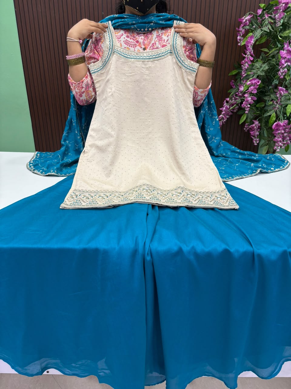 SS10114 Festive Wear Sharara Suit