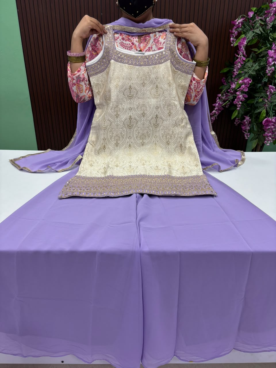 SS10117 Festive Wear Sharara Suit