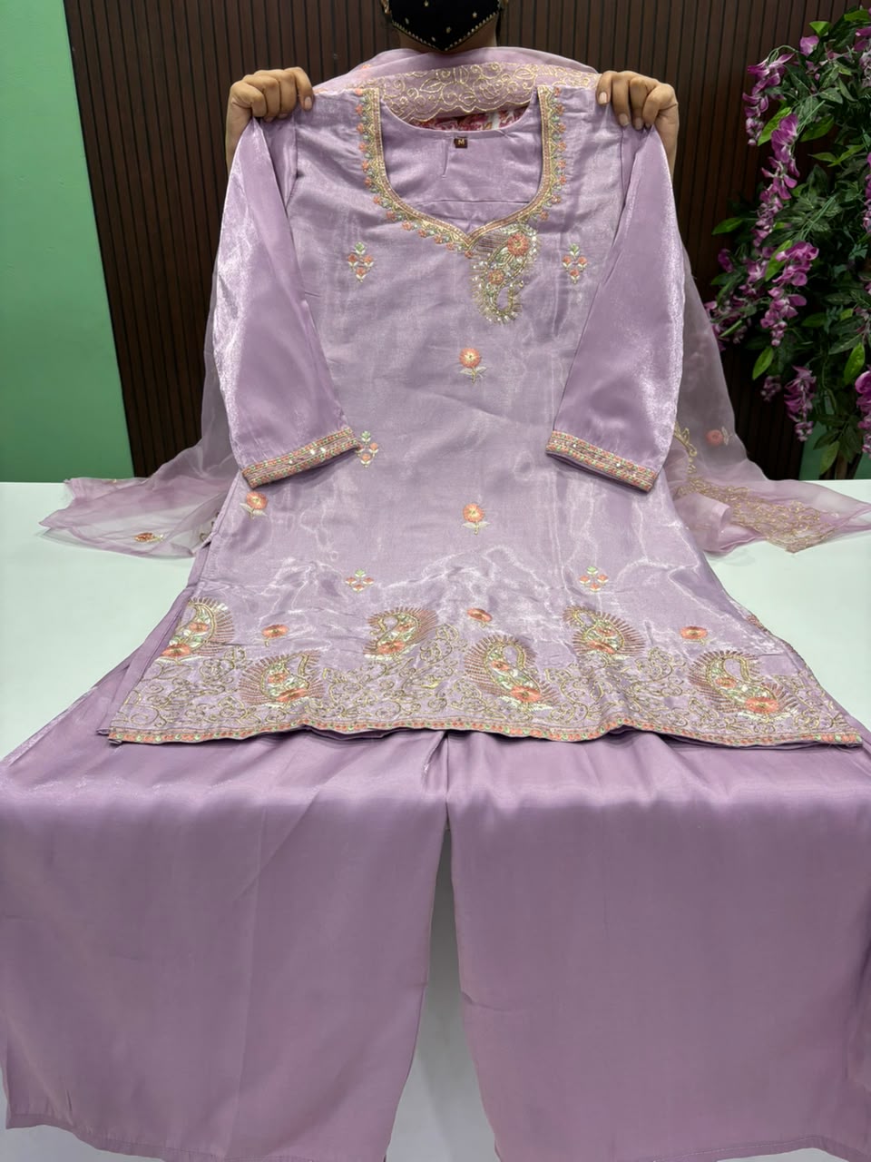 SS10119 Festive Wear Sharara Suit