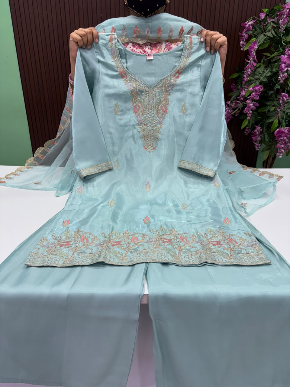 SS10118 Festive Wear Sharara Suit
