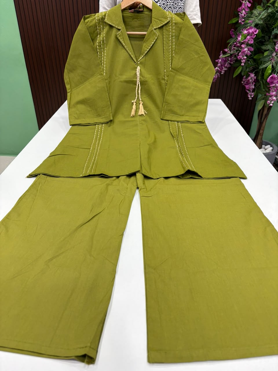 SS10149 Trendy & Stylish Cotton Co-ord Set