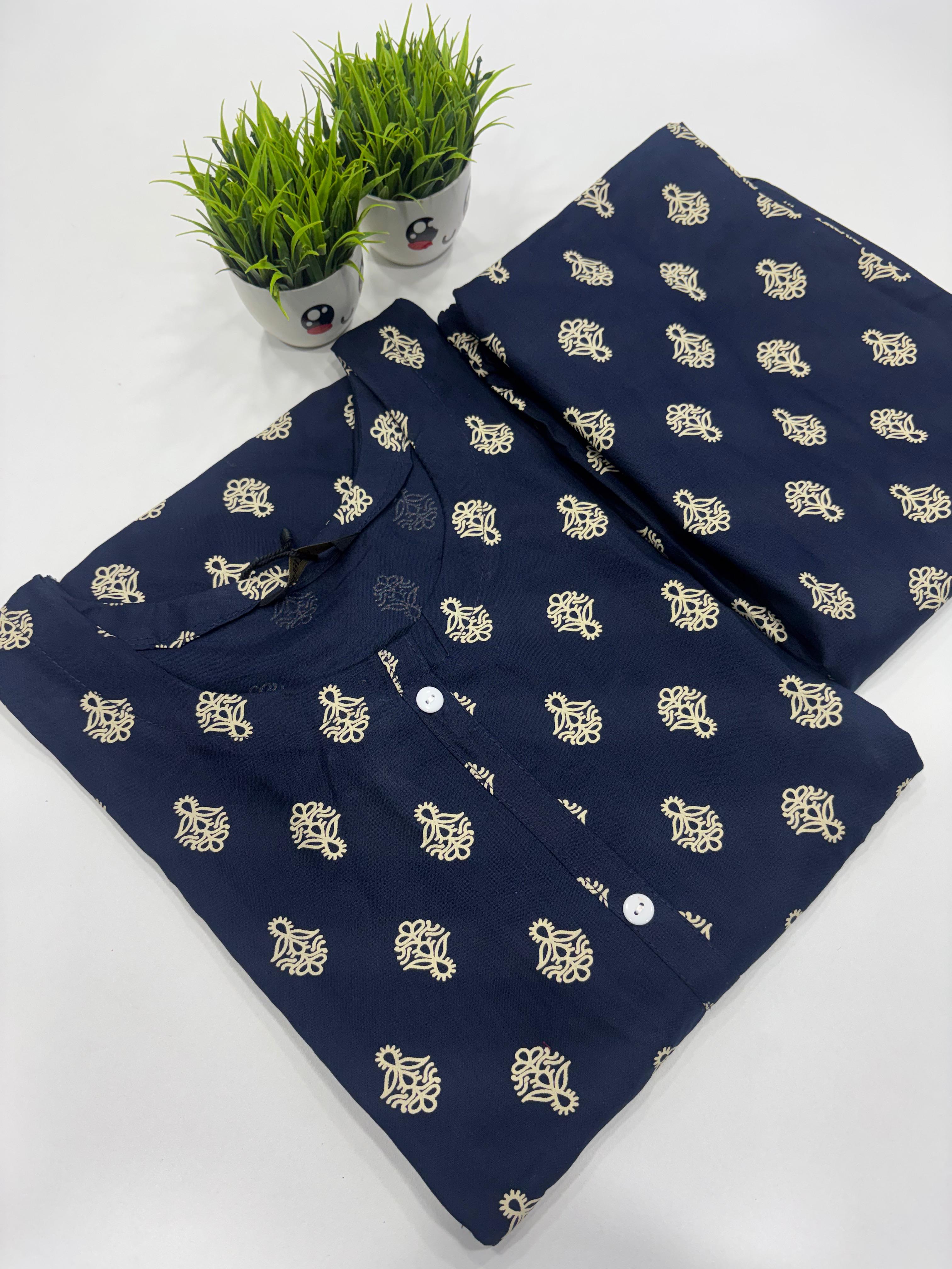 SS6757 Rayon Co-ord Set