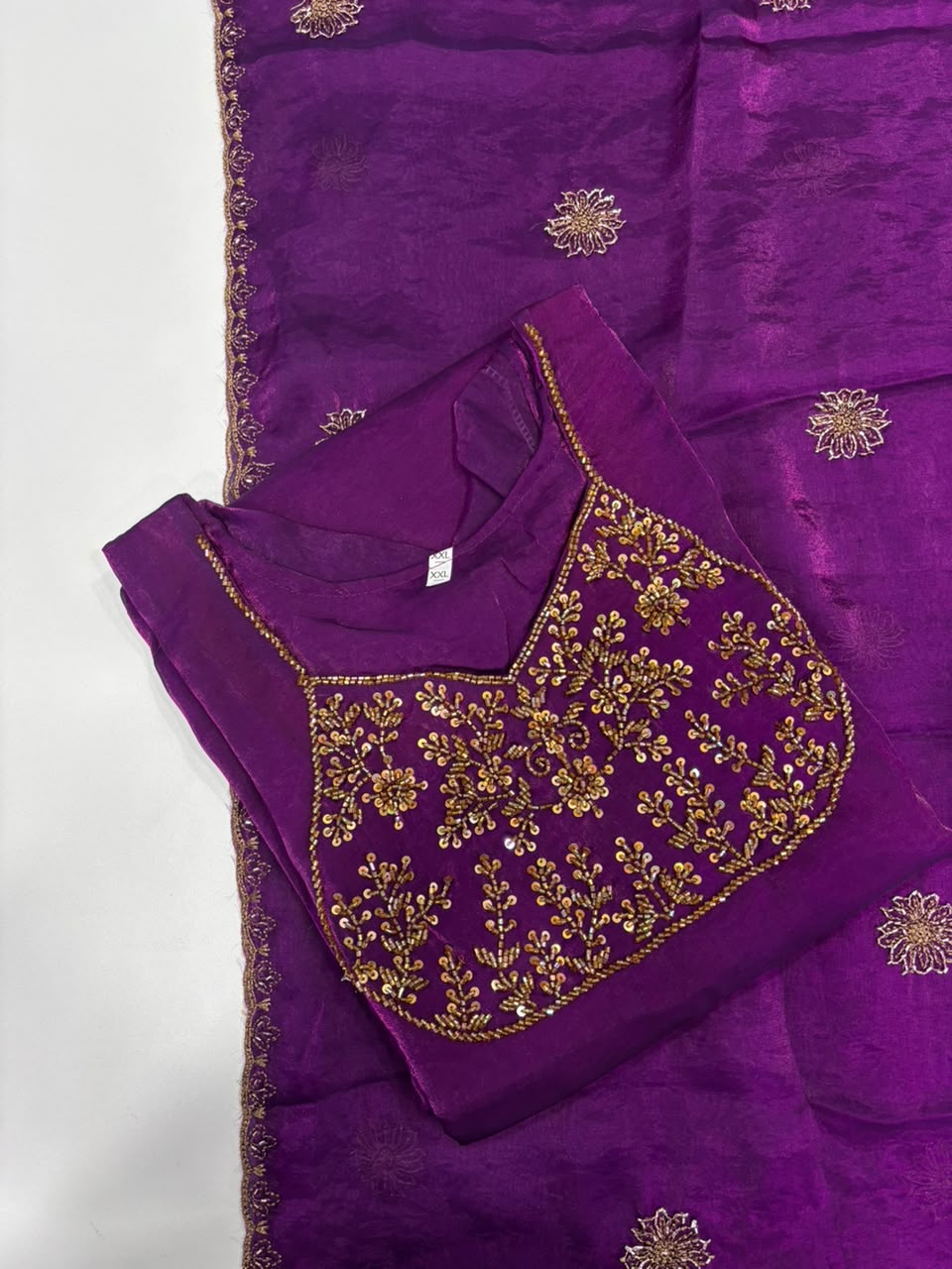 SS6937 Fendy Silk A line Anarkali Dupatta