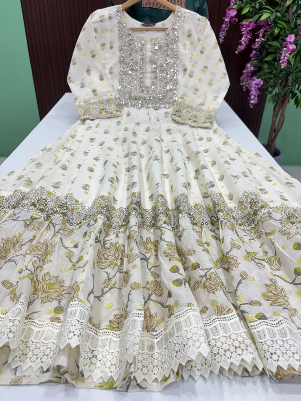SS7065 Mul Cotton Flared Maxi