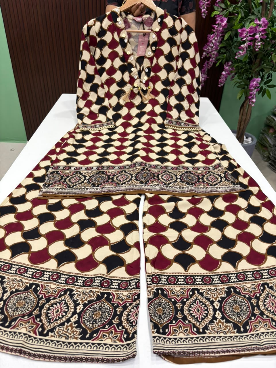 SS8014 Stylish Rayon Co-ord Set