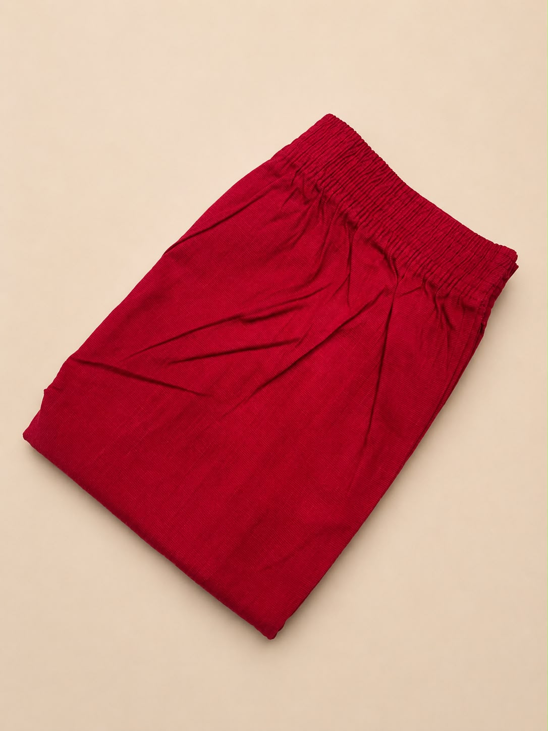 SS8173 Straight Fit Stretchable Pant - RED