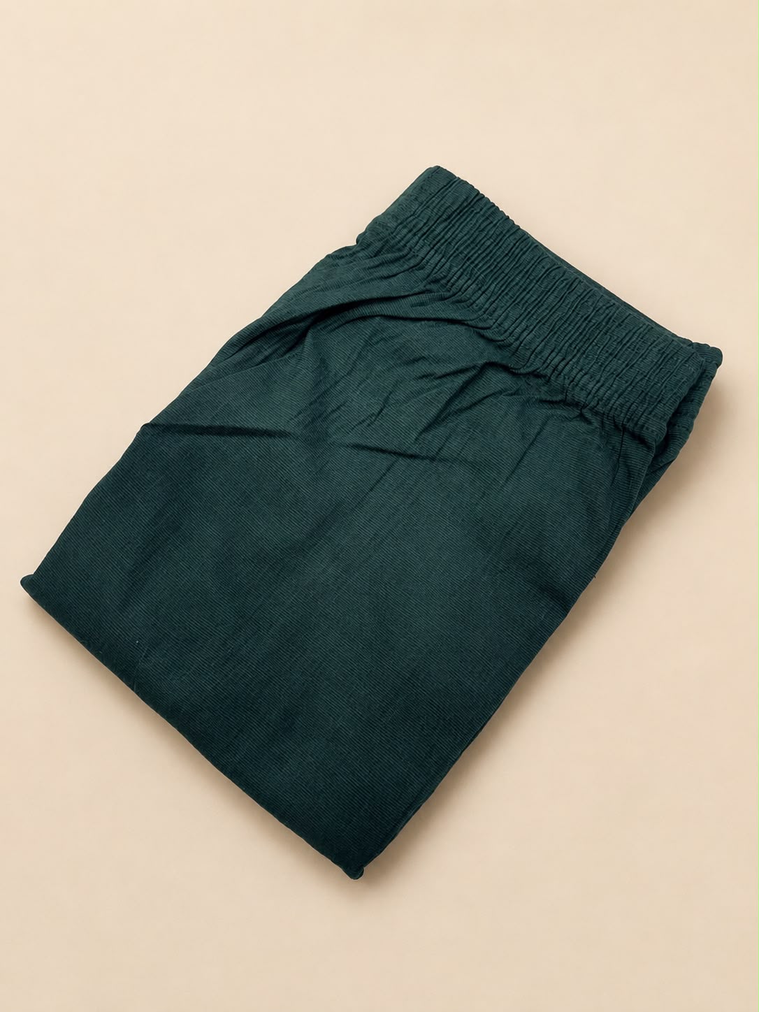 SS8169 Straight Fit Stretchable Pant - BOTTLE GREEN