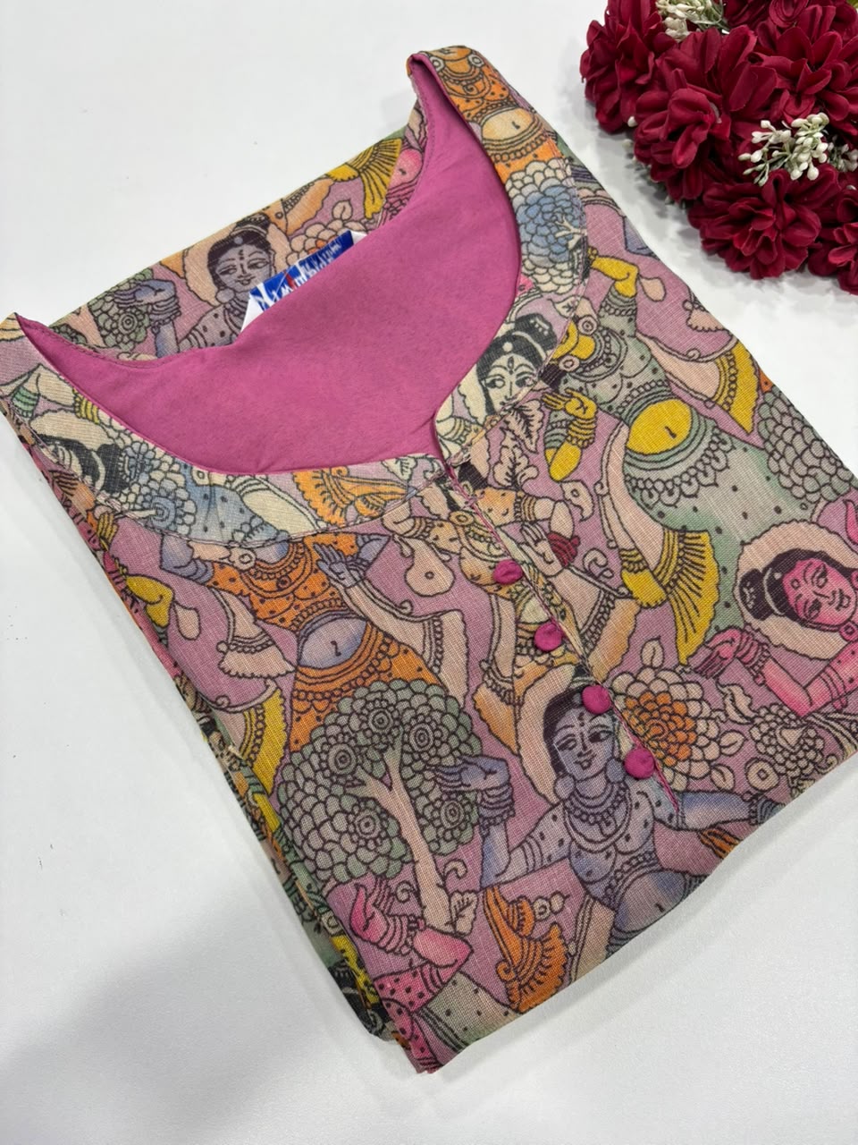 SS8207  Premium Tissue Silk Kurti