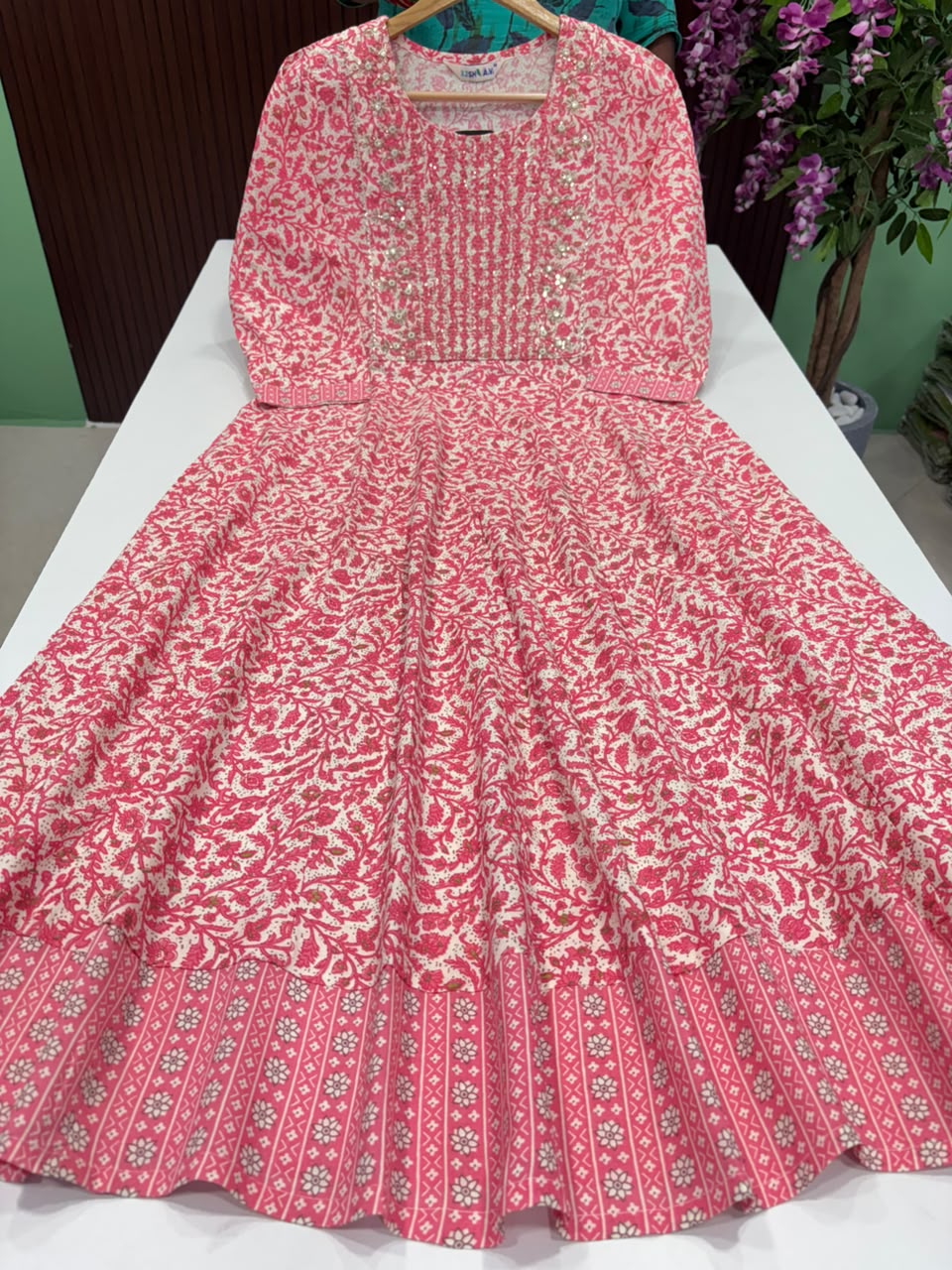 SS8329 Full Length Flared Anarkali