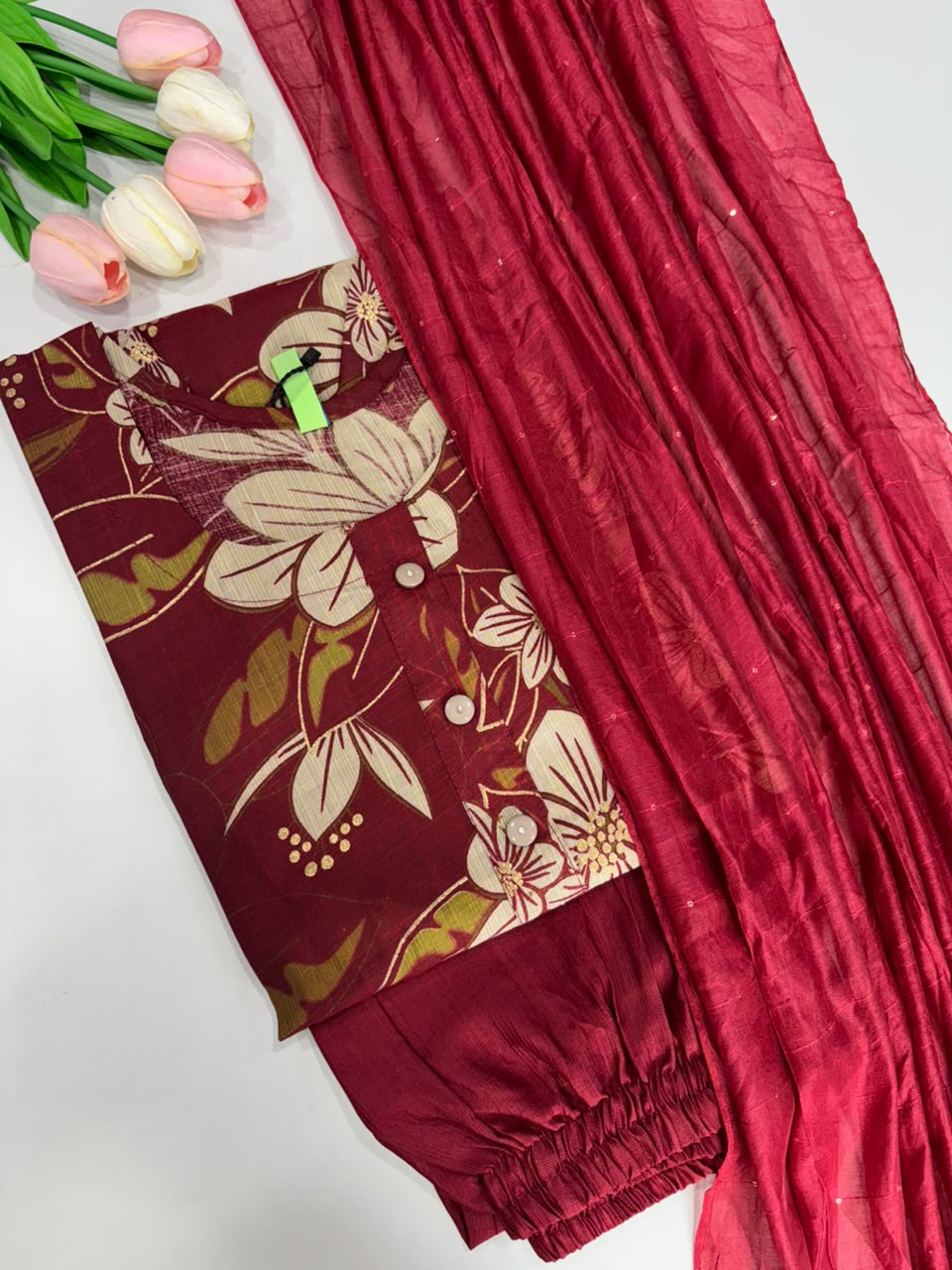 SS8492 Vatican Silk Salwar Set