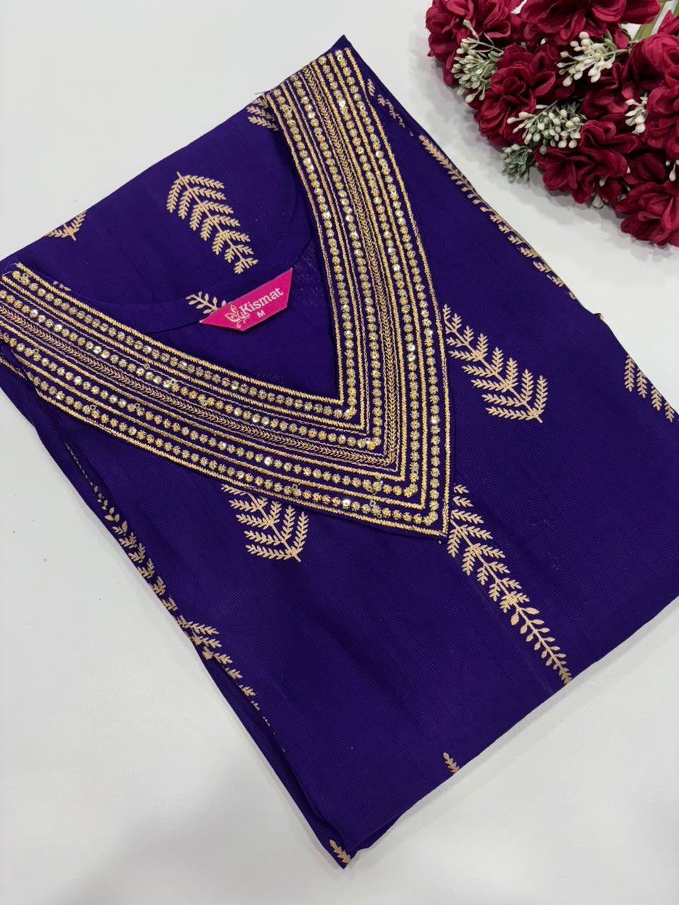 SS8637 Elegant Office Wear Vatican Kurti