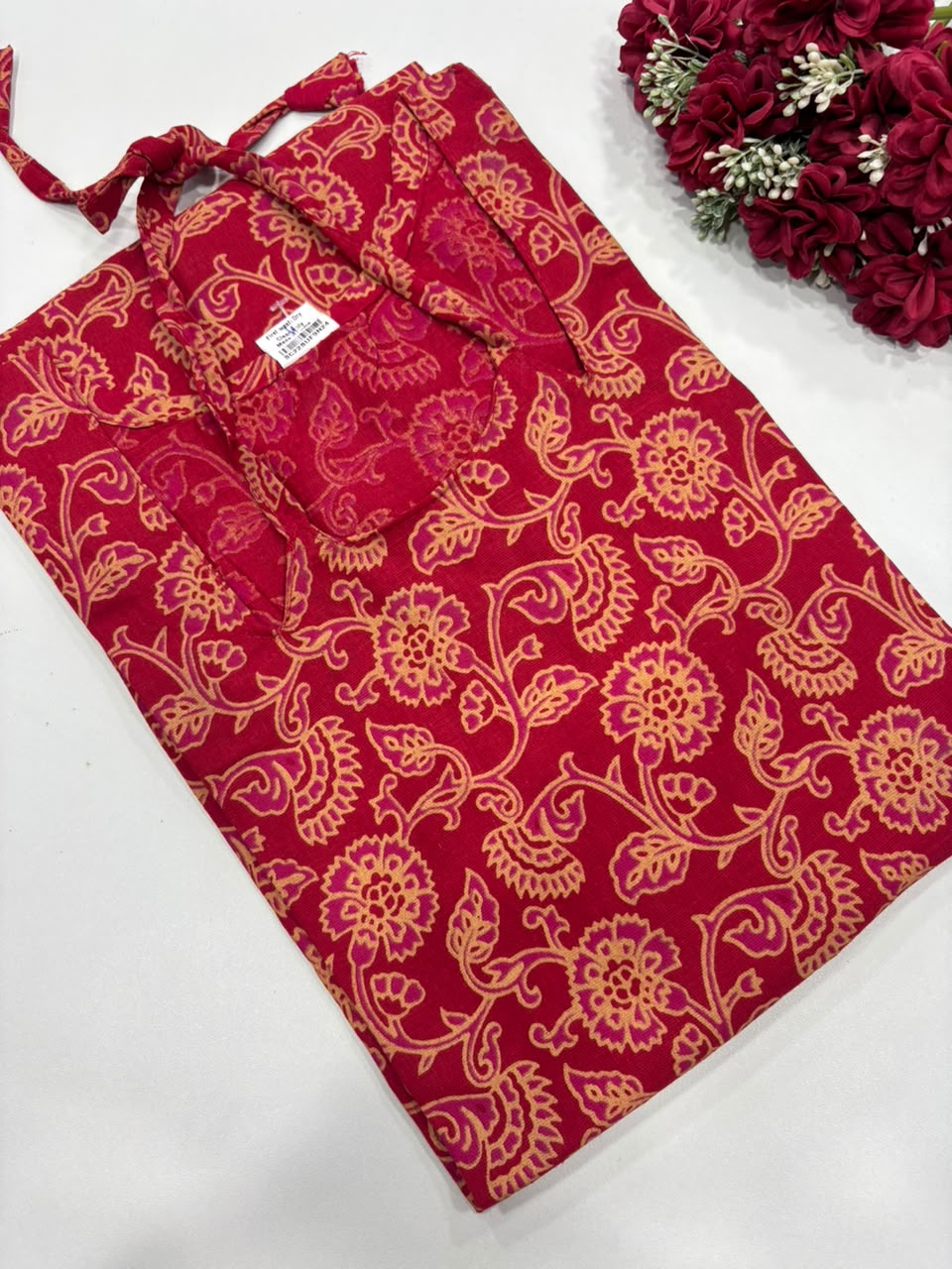 SS8628 Elegant Office Wear Cotton Kurti