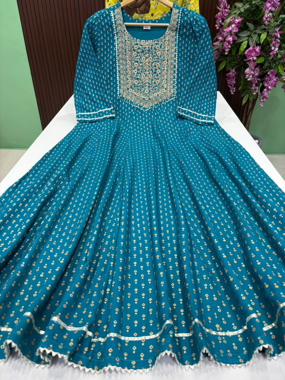 SS8887 Full Length Flared Anarkali
