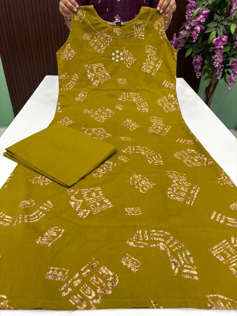 SS8986 Trendy Cotton Co-ord Set