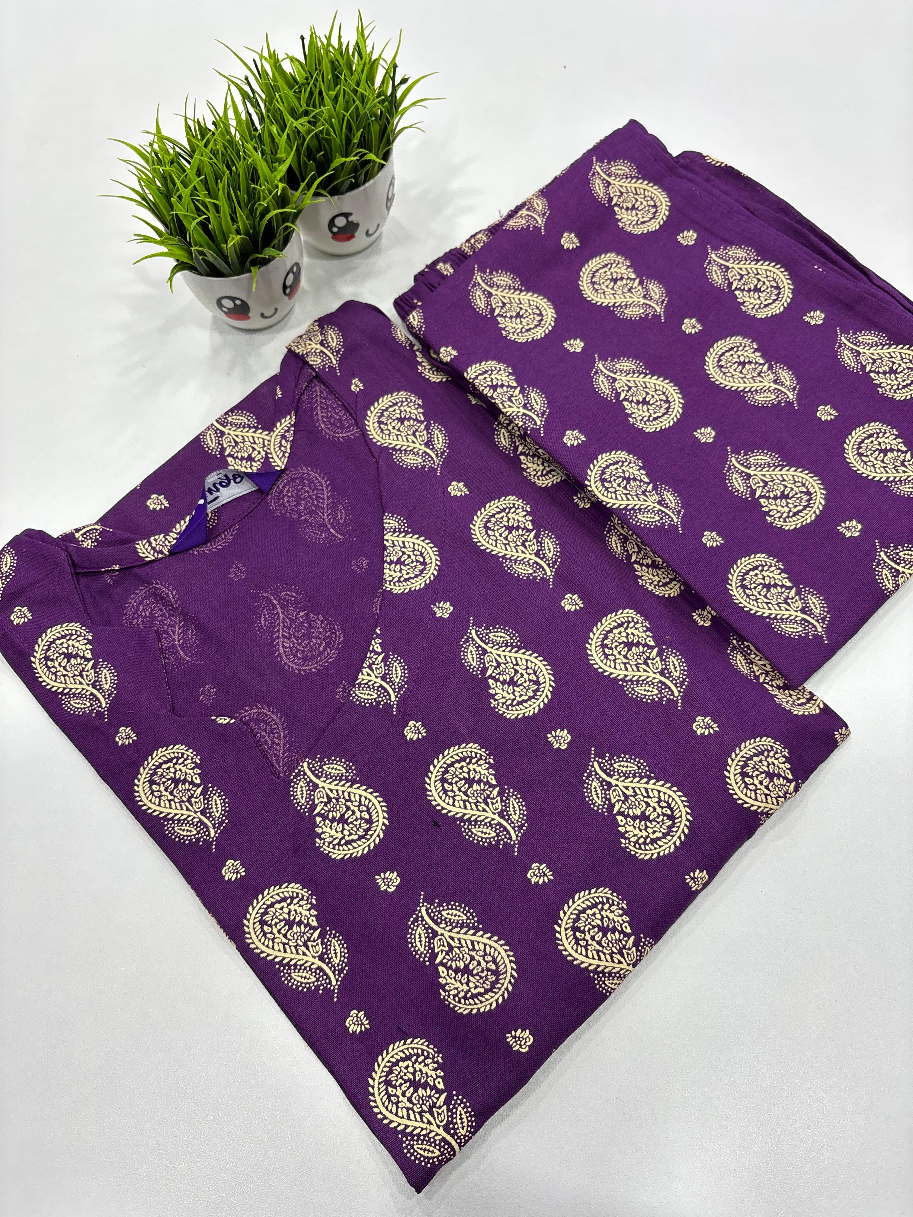 SS9159 Cotton Co-ord Set
