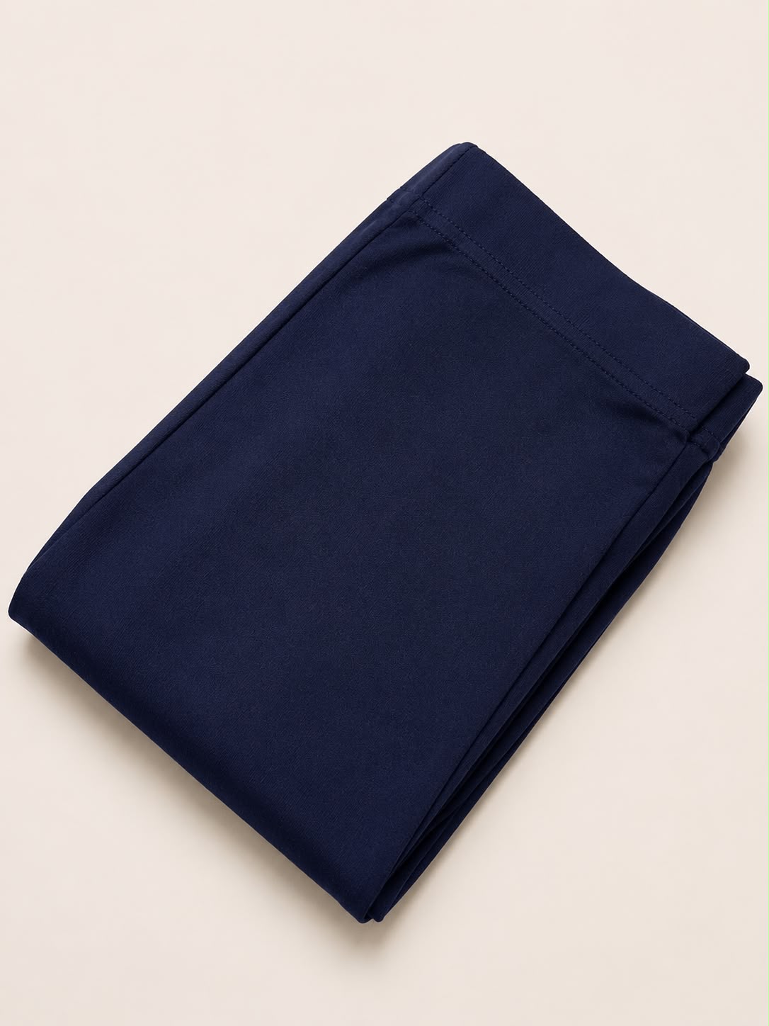 SS9324 Knitted Cotton Stretchable Pant - NAVY BLUE