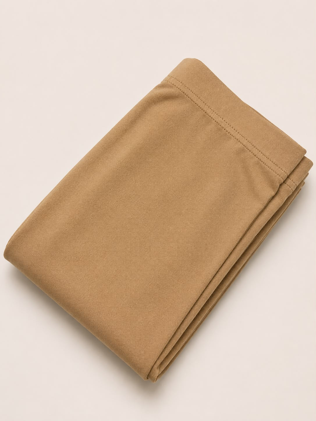 SS9319 Knitted Cotton Stretchable Pant - CHIKOO