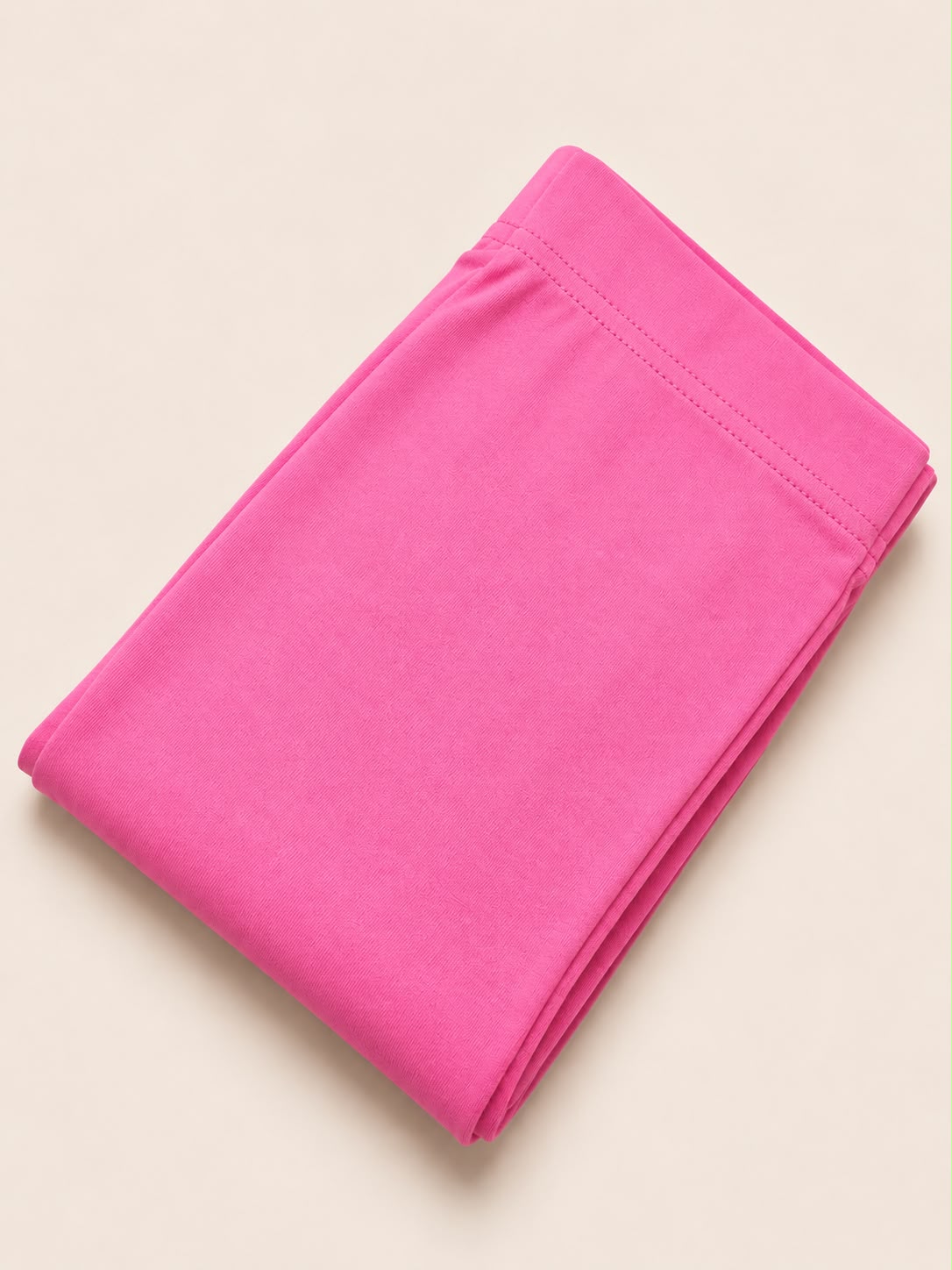 SS9321 Knitted Cotton Stretchable Pant - BABY PINK
