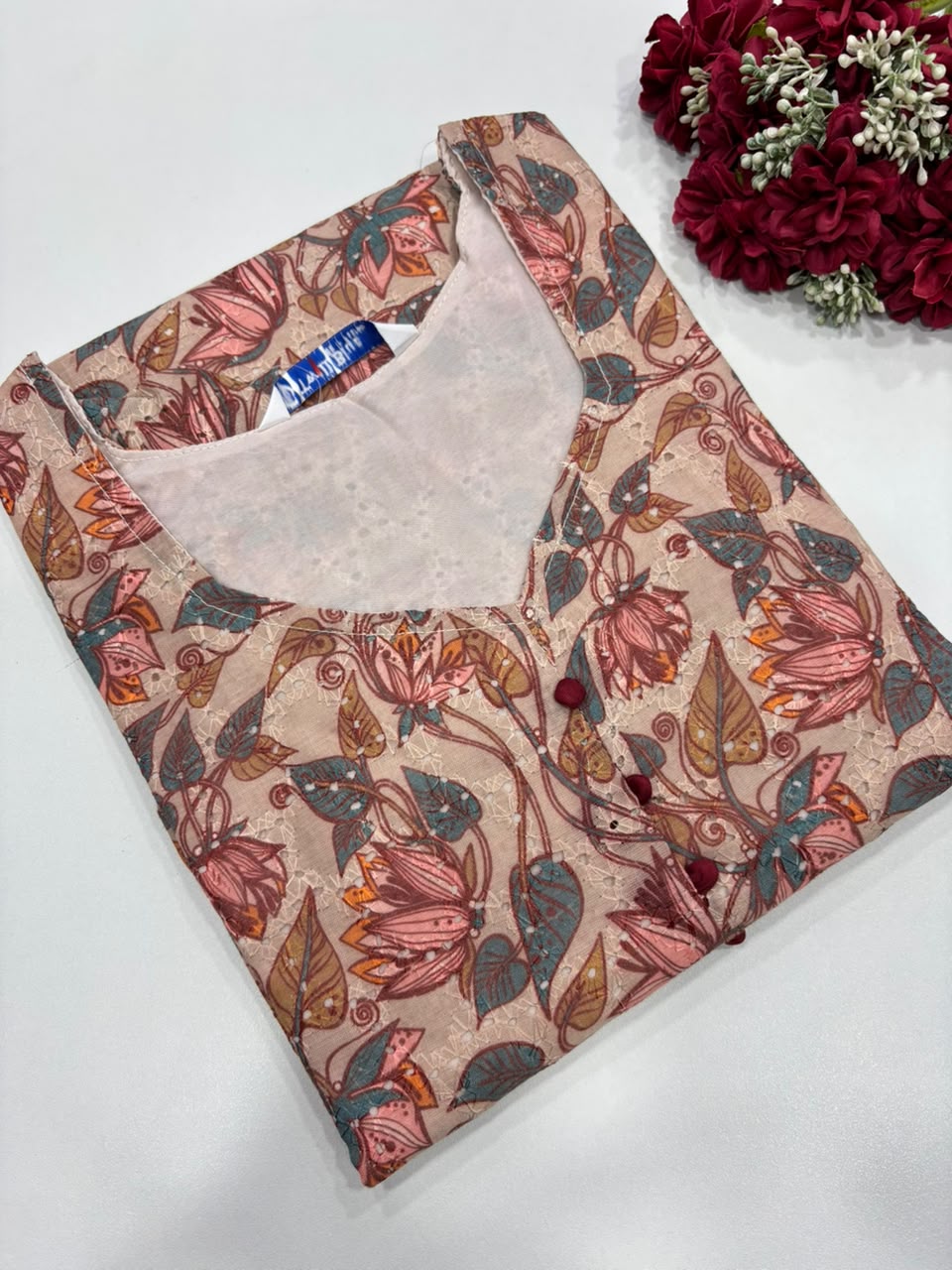 SS9686 Premium Hakoba Cotton Kurti