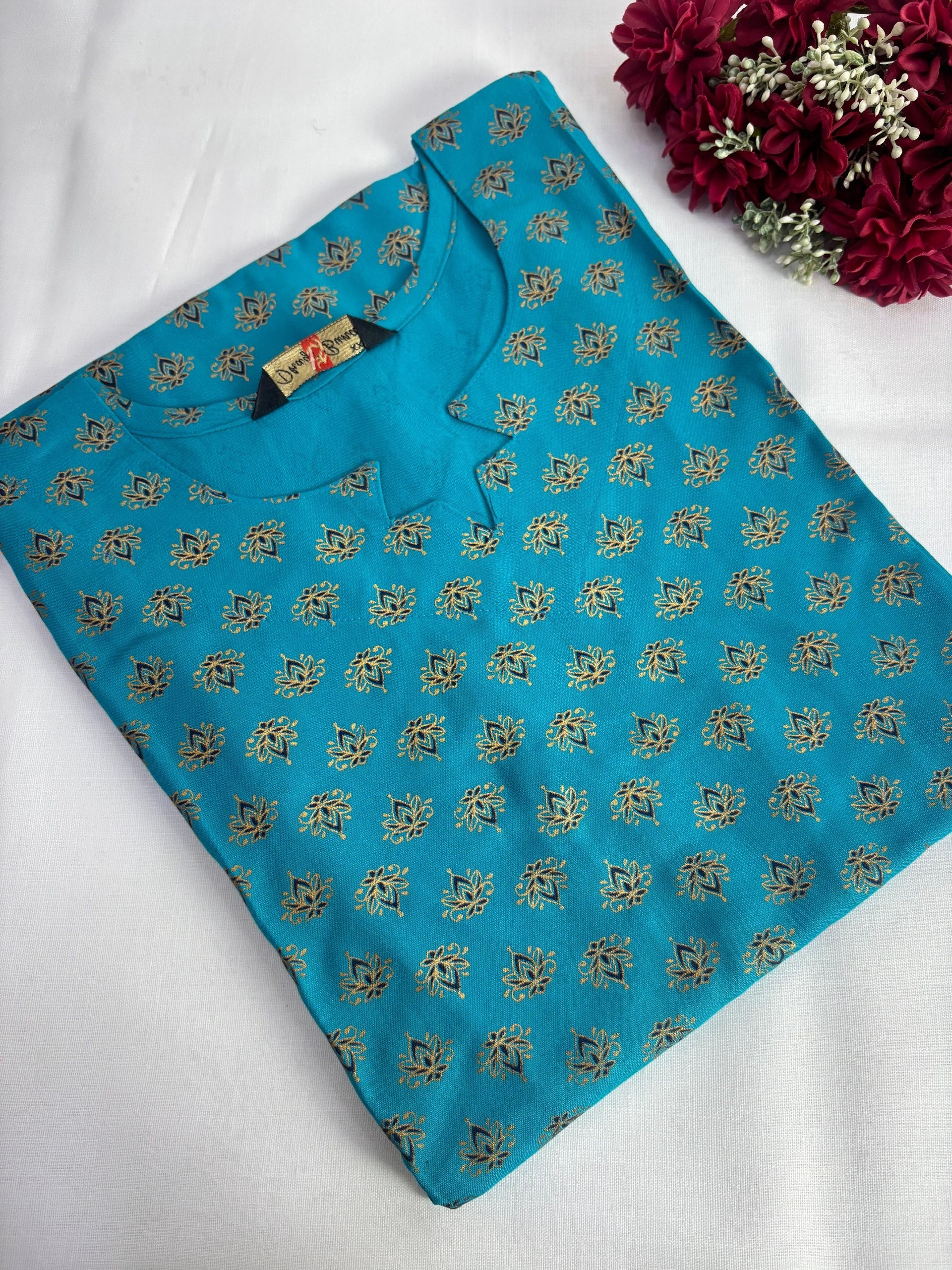 Regular Wear Side Open Kurti 3