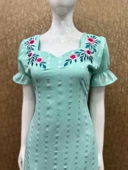 Chiffon A Line Frock