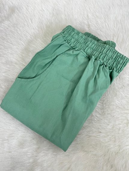 Kurti Pant With Pocket - MINT GREEN