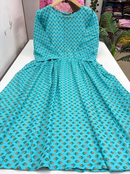 Pleated Umbrella Kurti