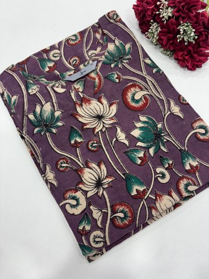 Pure Cotton Kalamkari Printed Kurti