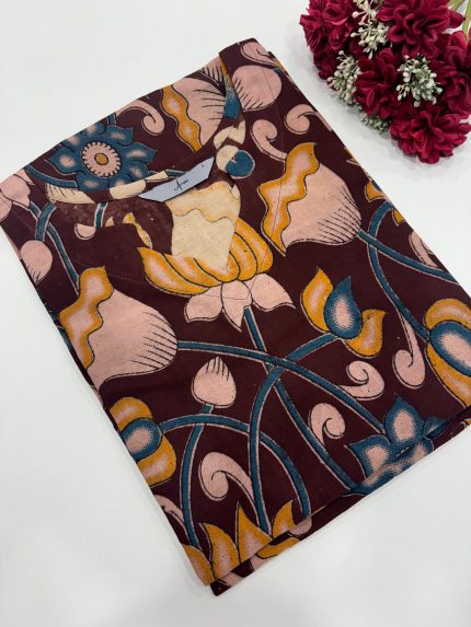 Pure Cotton Kalamkari Printed Kurti