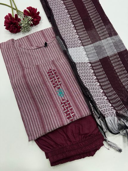 Handloom Cotton Salwar Set