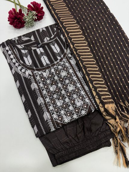 Handloom Cotton Salwar Set