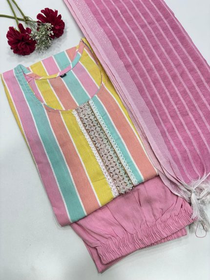 Handloom Cotton Salwar Set