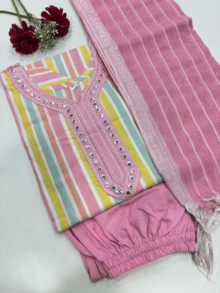 Handloom Cotton Salwar Set