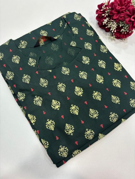 Regular Wear Side Open Kurti