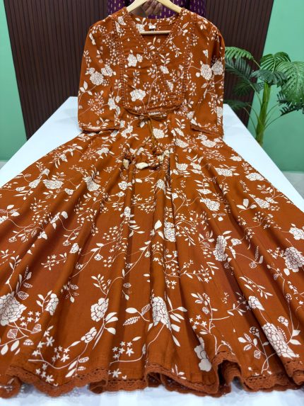 Flared Anarkali Kurti