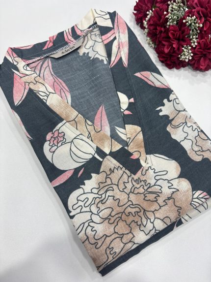 Office Wear Side Open Kurti